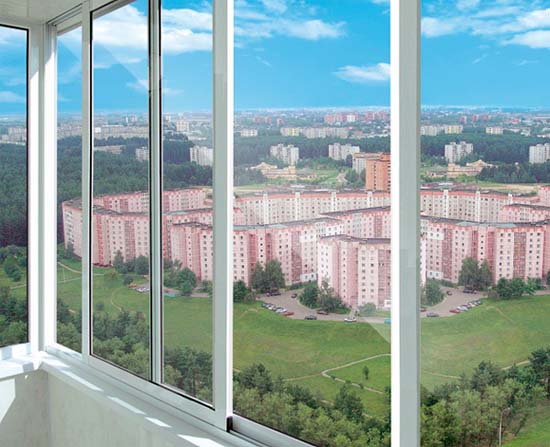 Холодное алюминиевое остекление балконов Солнечногорск