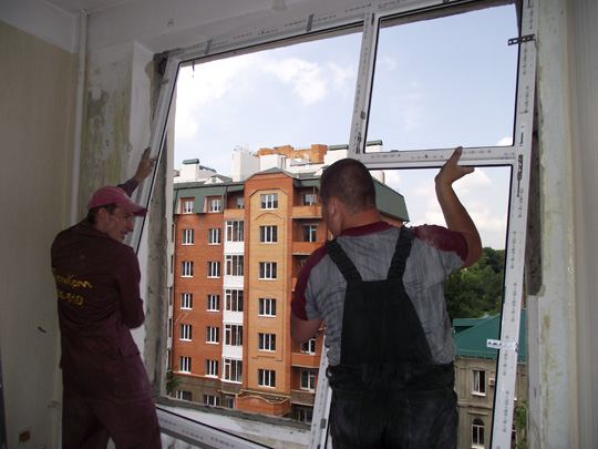 профессиональная установка пластиковых окон в доме Солнечногорск